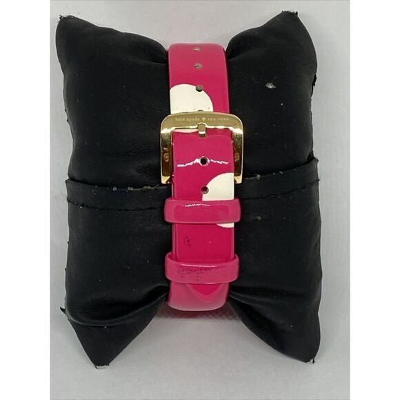 Kate Spade New York 0224 Women Pink Leather Analog Dial Quartz Wrist Watch MP591